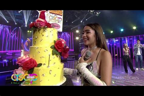 Andrea Brillantes celebrates her special day .